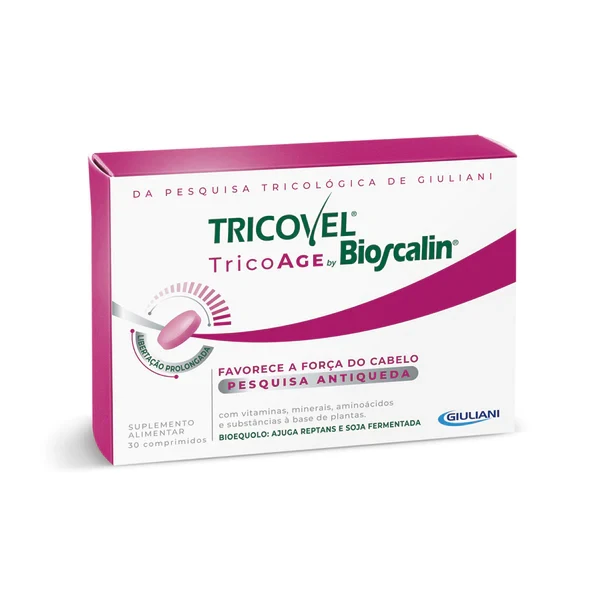 Bioscalin TricoAge 50+ Força Cabelo x30